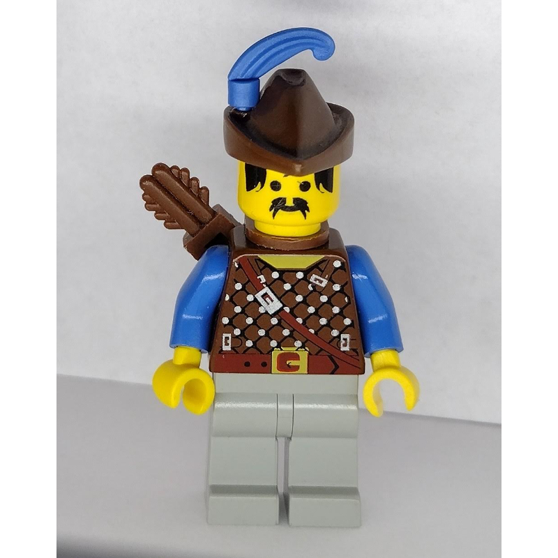 Lego Forestman Archer (Dark Forest) - Brown Hat