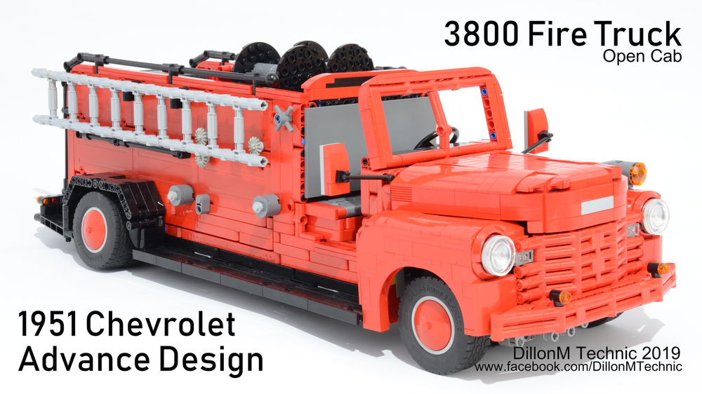 Lego Chevrolet Advance Design - Fire Truck