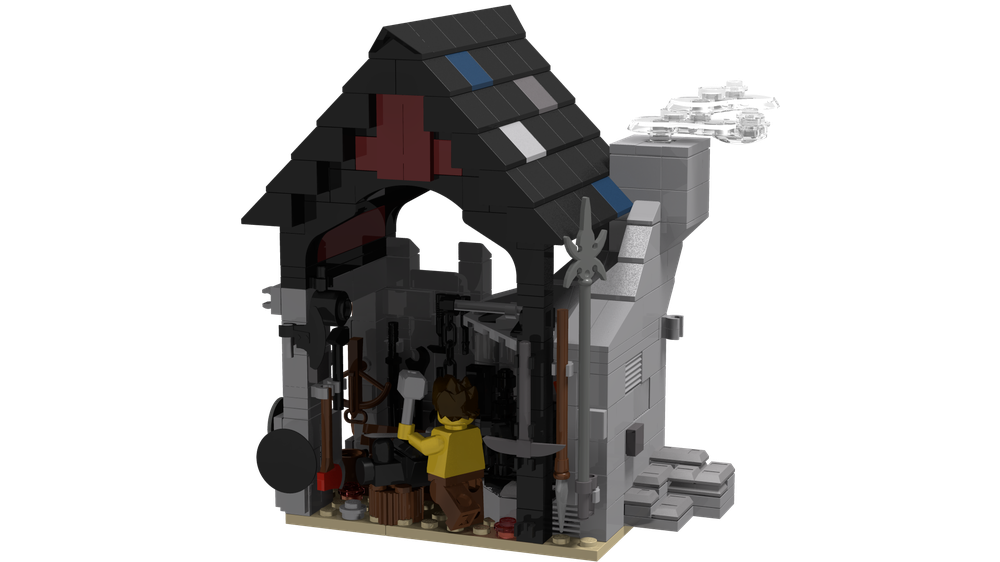 Lego Big Diorama: Part 1 The Forge