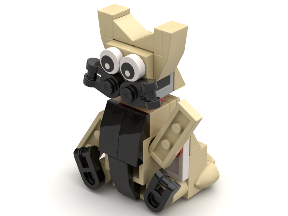 Lego Greetings Feline