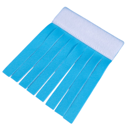 Lego Curtain, Carwash, Strips / Medium Azure