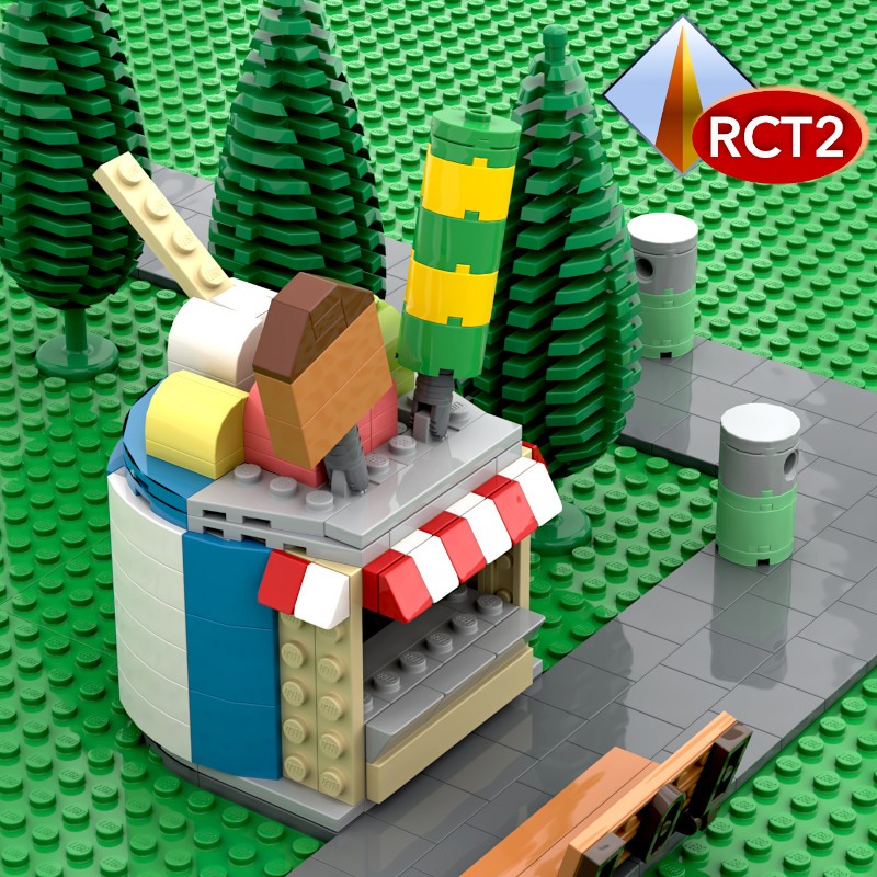 Lego The Fruity Ices Stall