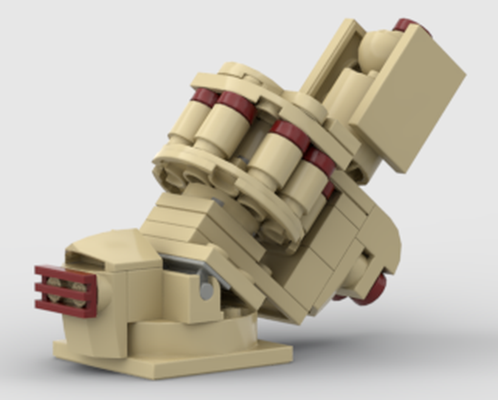 Lego SPHA-T Granadlauncher Gunturret