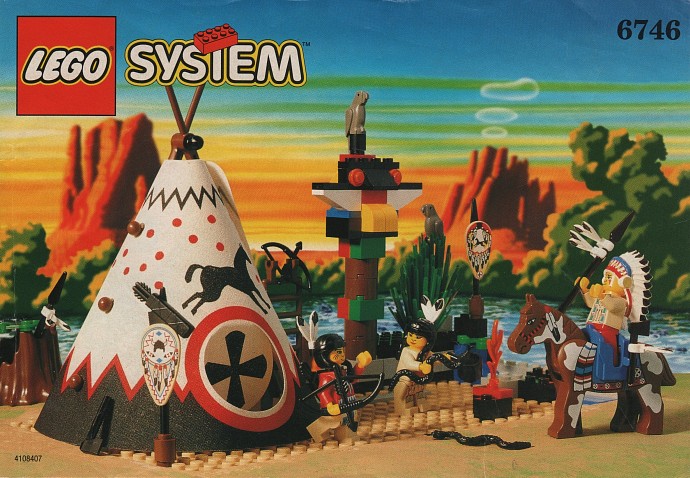 Lego Chief's Tepee