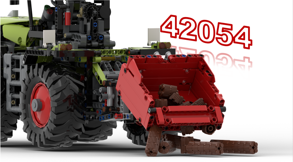 Lego Benne fixation 3 points -- 3 point fixing bucket