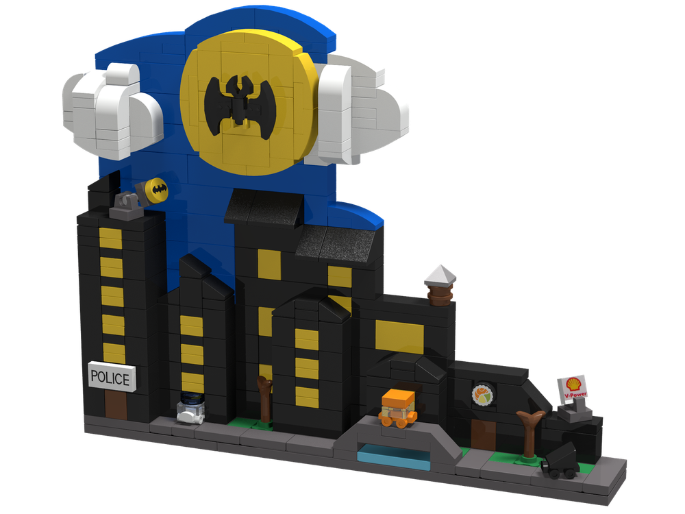 Lego Mini Gotham city