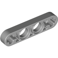 Lego Technic Beam 1 x 4 Thin / Light Bluish Gray