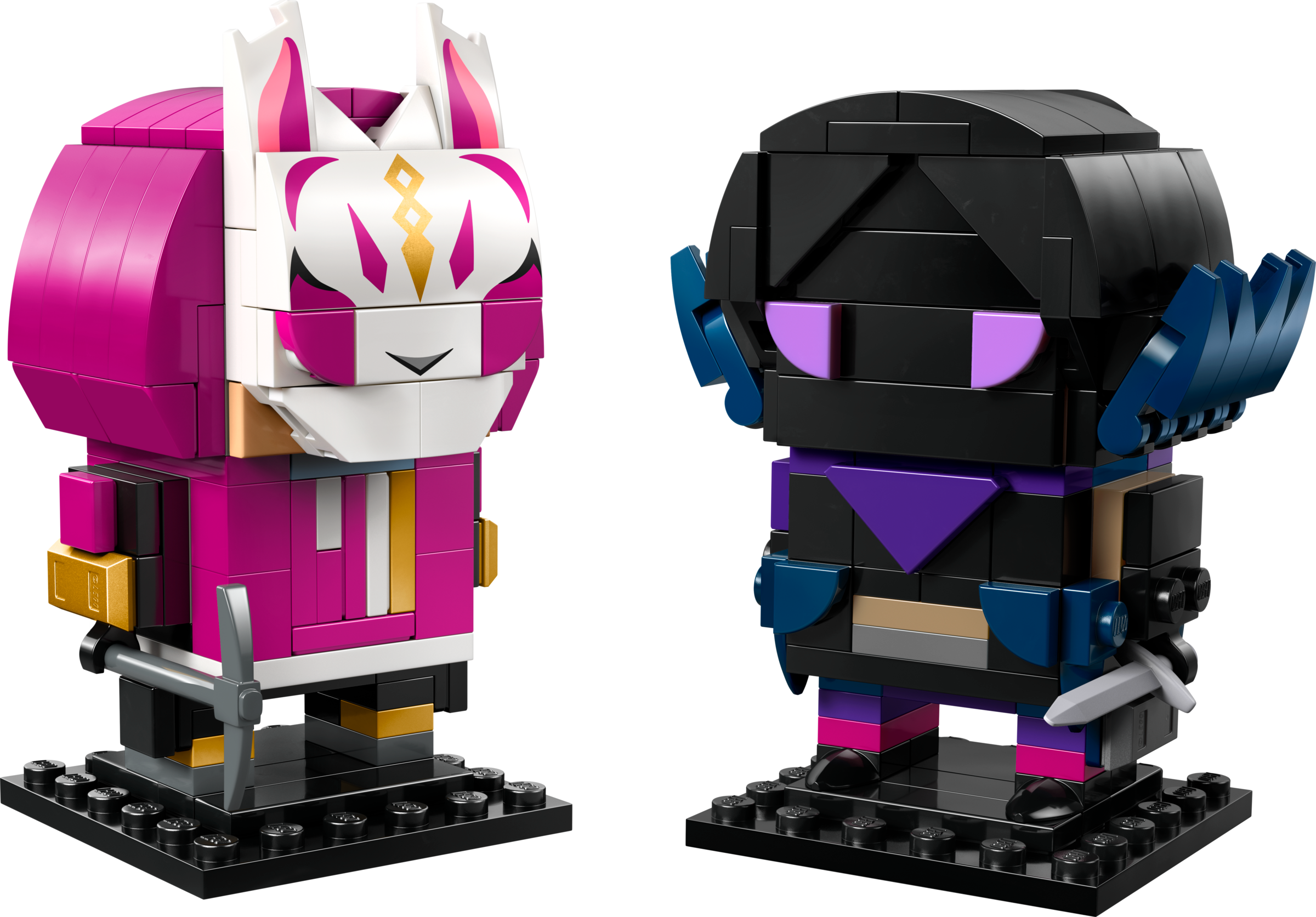 Lego Drift & Raven Figures