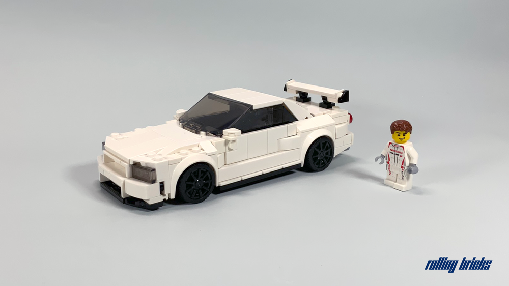 Lego Nissan Skyline GT-R (R34) - White