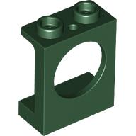 Lego Window 1 x 2 x 2 Plane, Round Hole