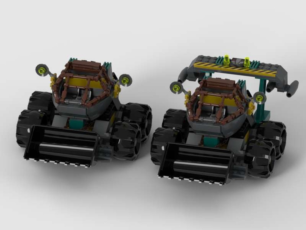 Lego Rock Raiders Loader Dozer