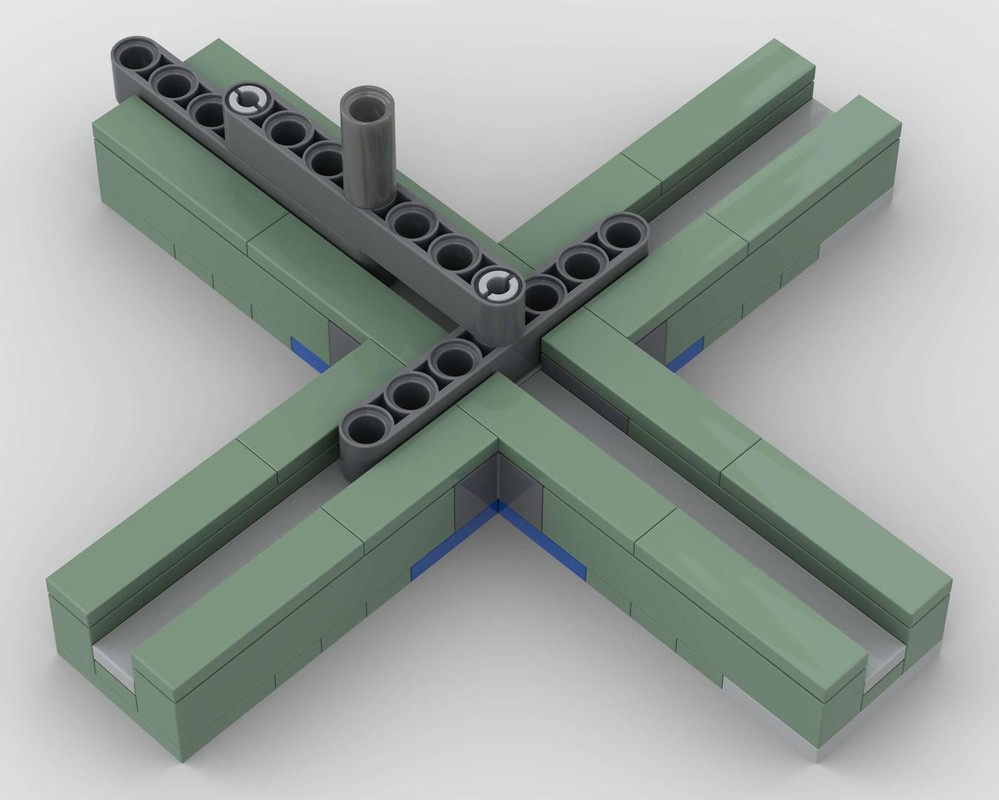 Lego Archimedes' elliptical gauge