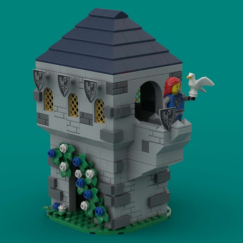Lego Black Falconer's Tower