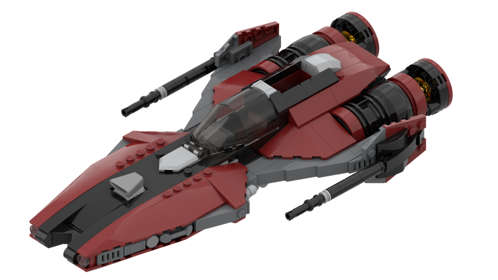 Lego AV-6 Venator Class A-wing Fighter