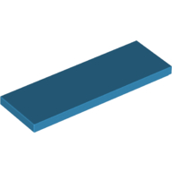 Lego Tile 2 x 6 / Dark Azure