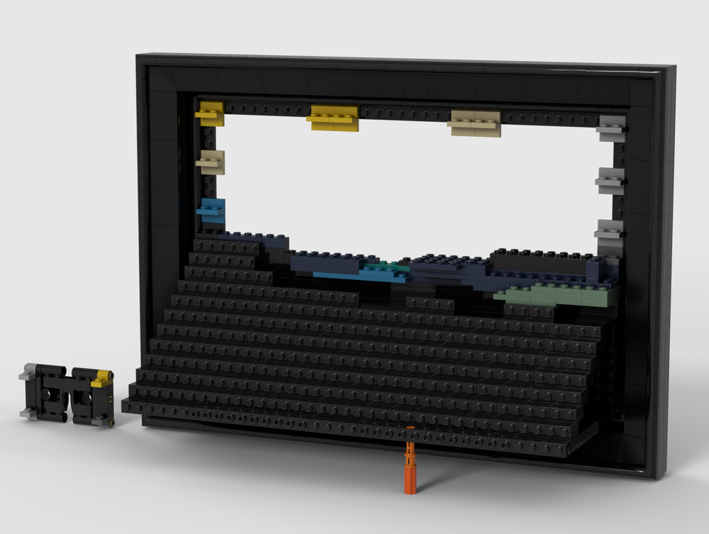 Lego Painting Frame for 3D Painting