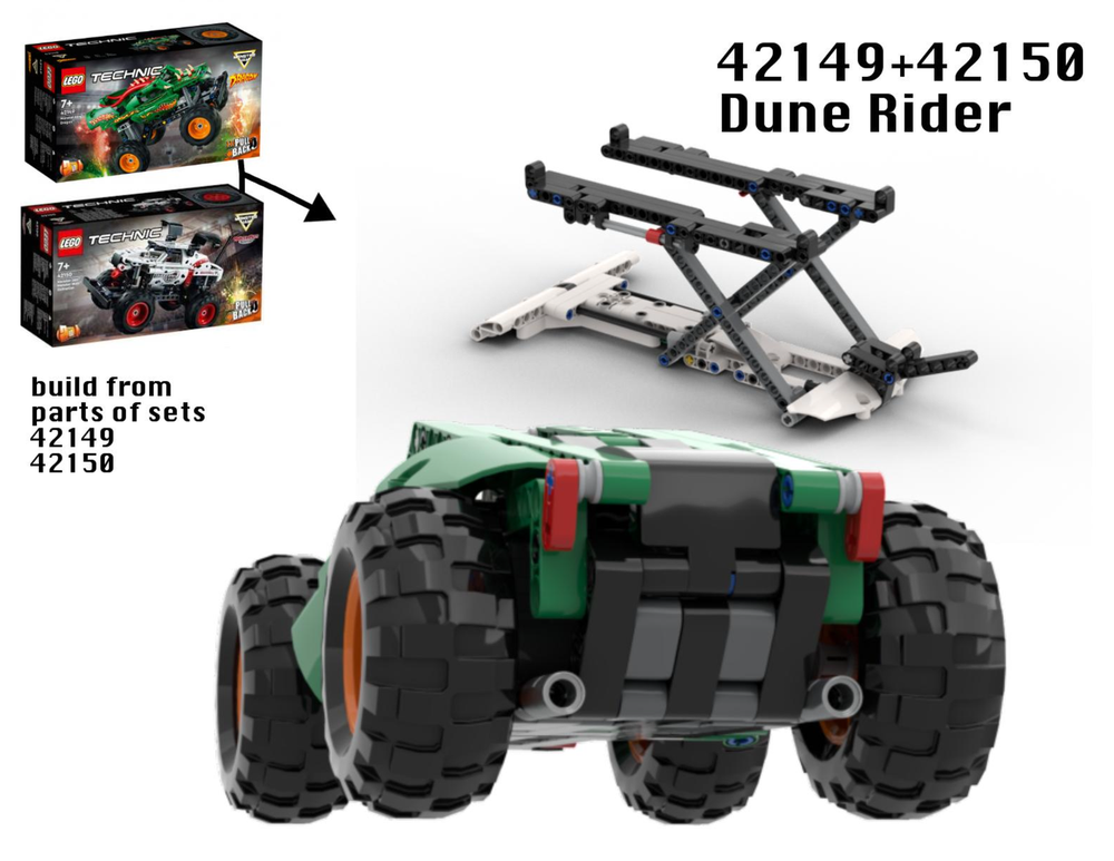 Lego 42149 42150 Dune Rider