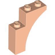 Lego Brick Arch 1 x 3 x 3 [Gothic] / Light Nougat