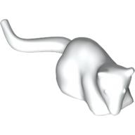 Lego Animal, Rodent, Rat / Mouse [Plain] / White