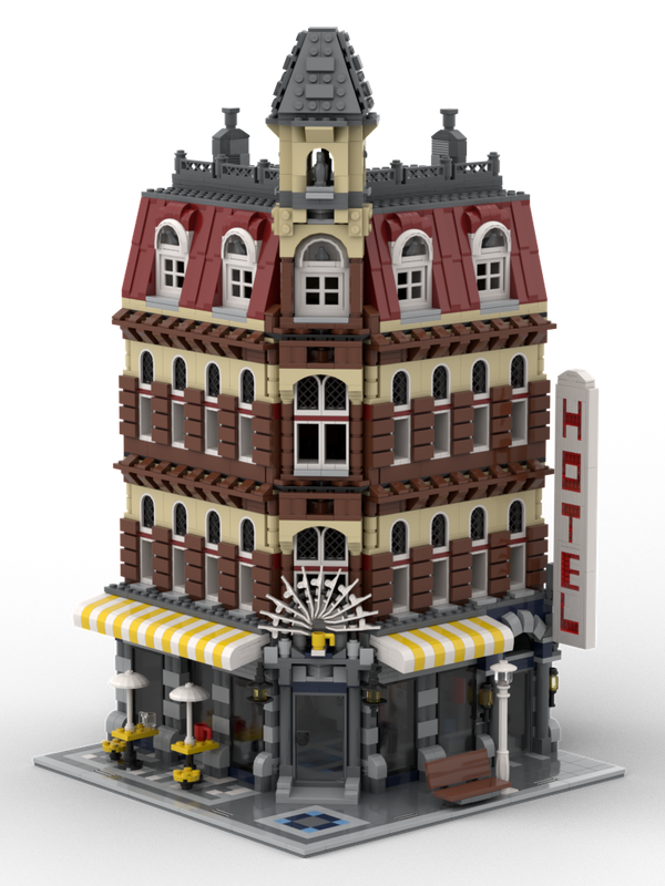 Lego Cafe Corner Upgraded