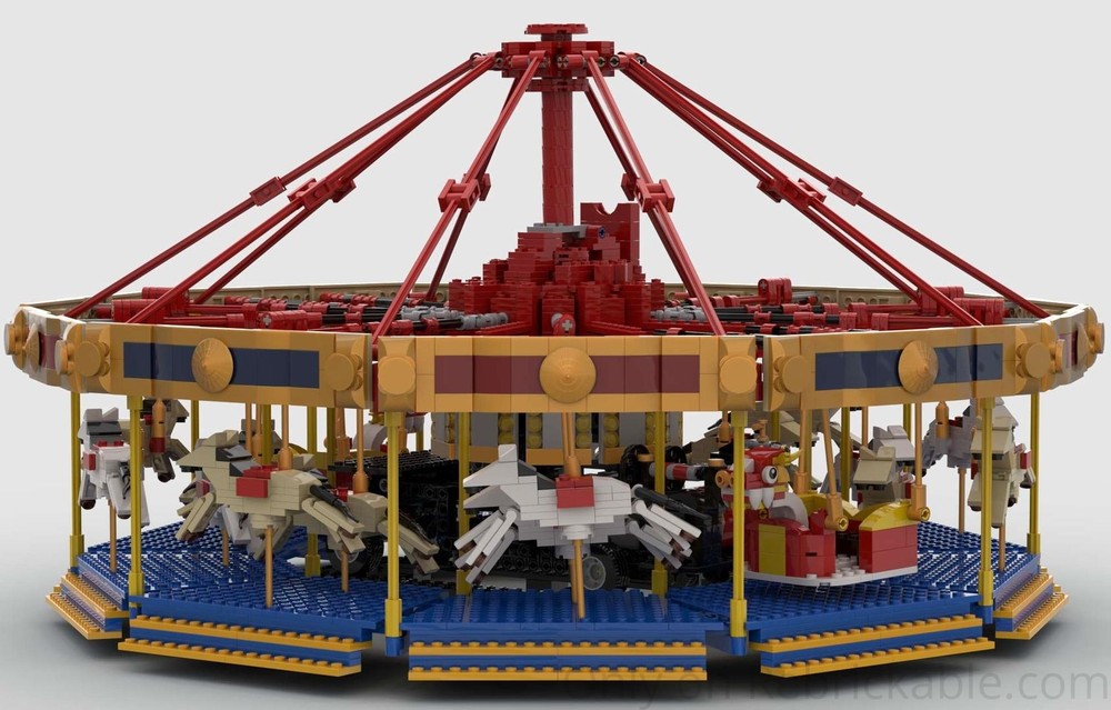 Lego Fairground Gallopers
