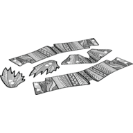 Lego Skin Sheet 2 for Set 81003-1 / [No Color/Any Color]