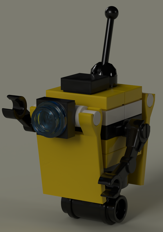 Lego Borderlands Hyperion CL4P-TP (Claptrap)