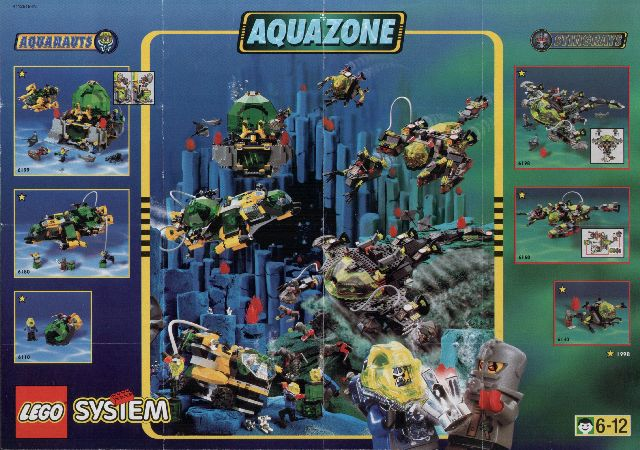 Lego 1998 Mini Aquazone (4112618-IN)