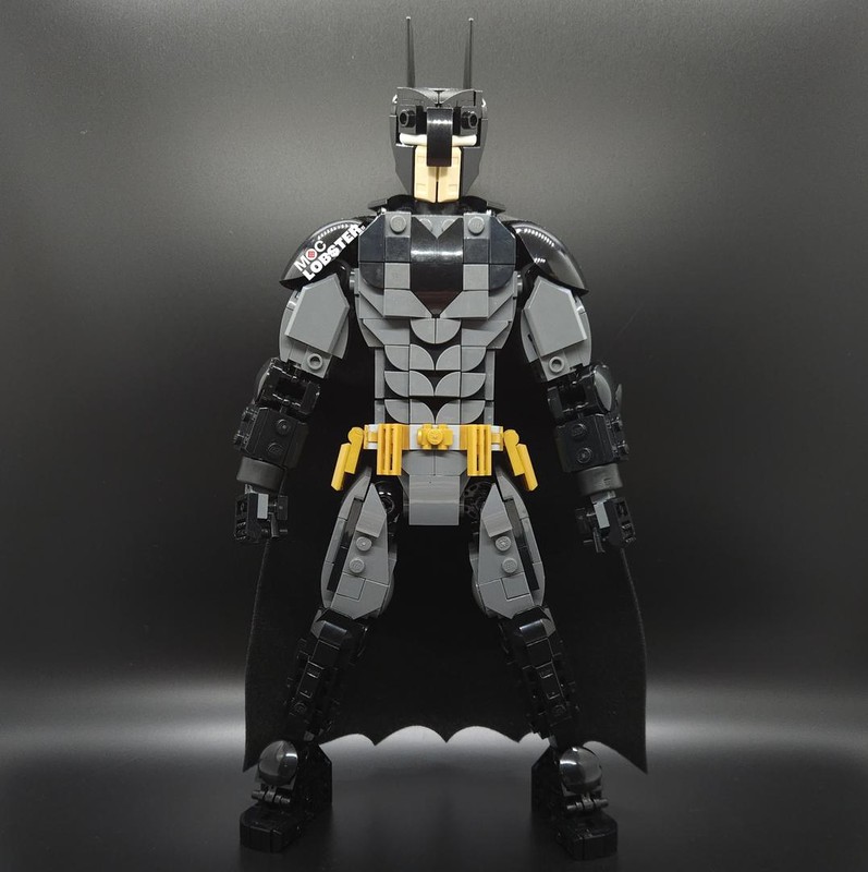 Lego Bat-man Definitive Edition (Brick-built head)