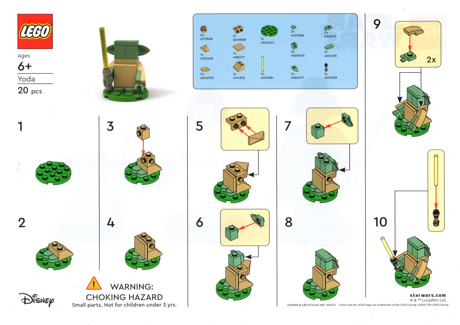 Lego Yoda