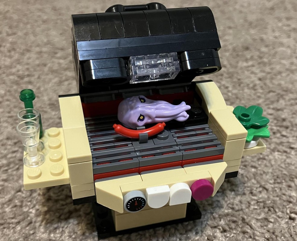 Lego BBQ Octopus