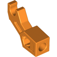 Lego Arm Mechanical with Clip [Thick Support] / Orange