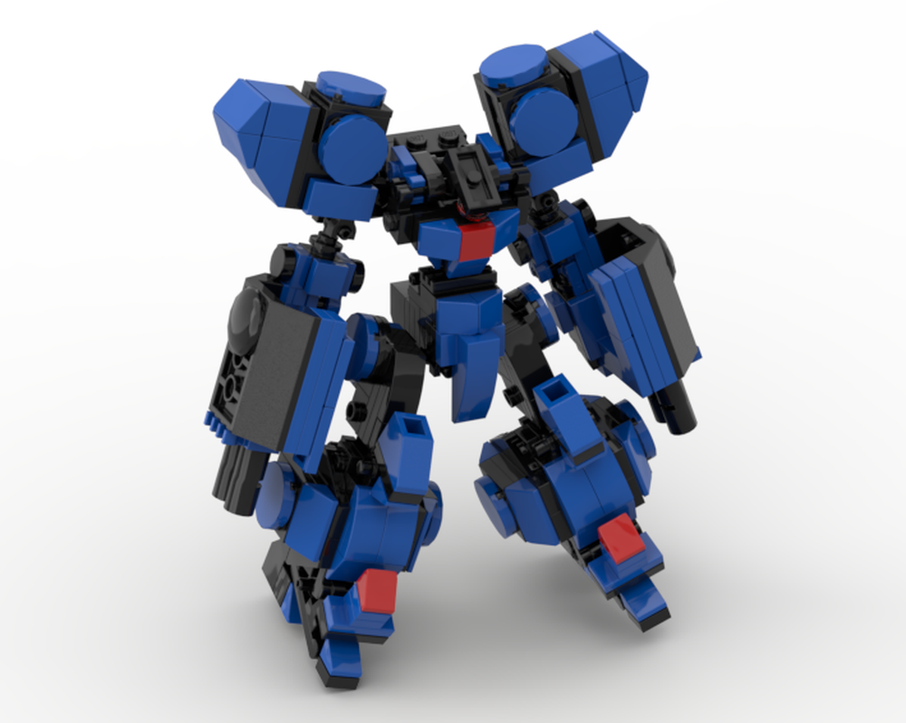 Lego Mecha Robot Steel Blue