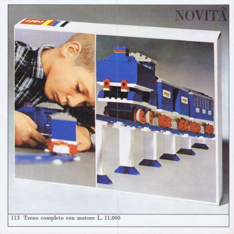 Lego 1966 Medium Train Italian (3136 it)