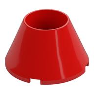 Lego Cone 4 x 4 x 2 Hollow No Studs / Red