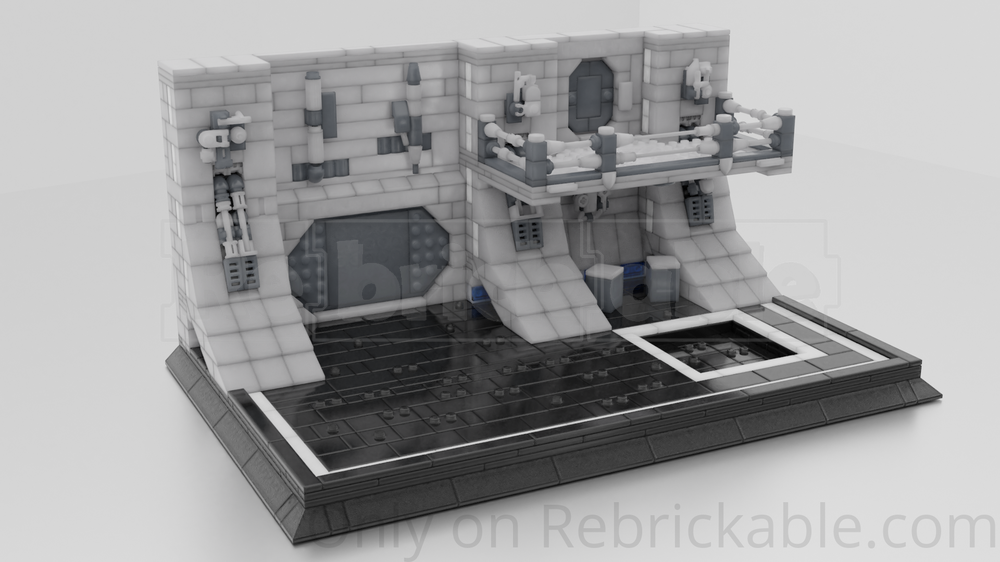 Lego Imperial Hangar Minifigures Display