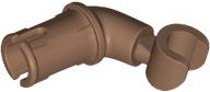 Lego Arm with Technic Pin with Medium Brown Hand