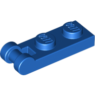 Lego Plate Special 1 x 2 with Handle on End [Closed Ends] / Blue