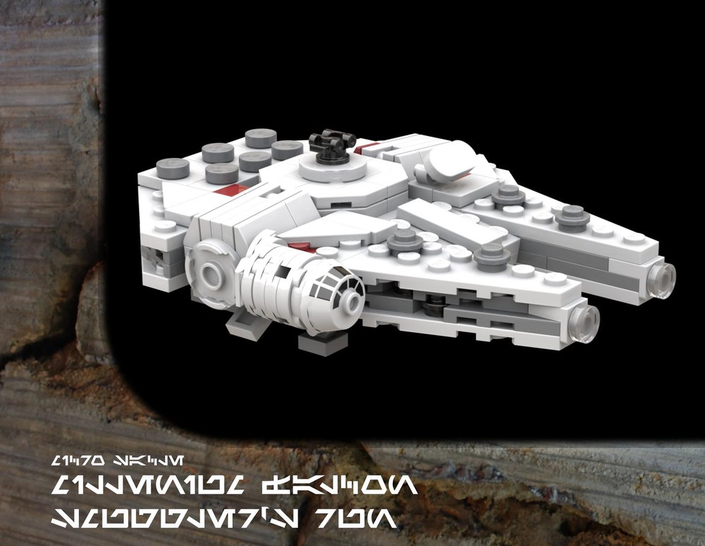 Lego YT-1300 Light Freighter (Smuggler's Run) - Micro Scale
