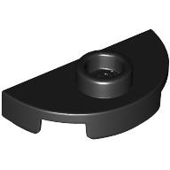 Lego Plate Round 1 x 2 Half Circle with Stud (Jumper)