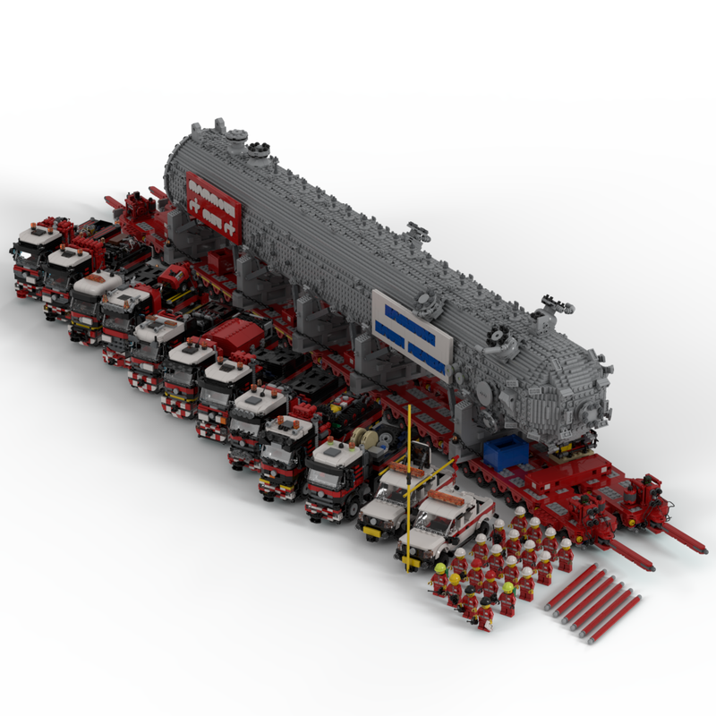 Lego Mammoth-Stud Transport Reactor Bundle