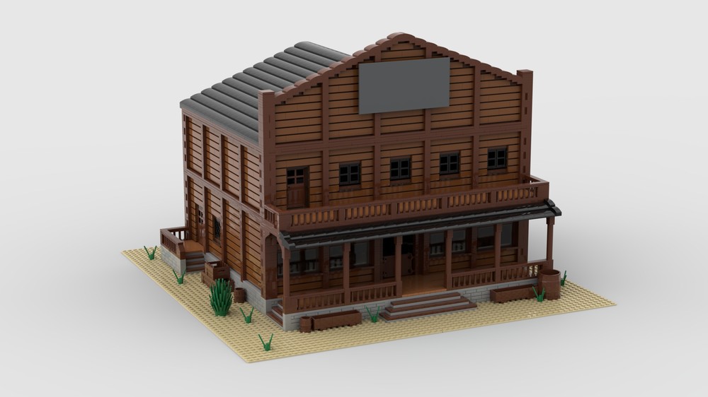 Lego Western - Wild West Saloon - MOC