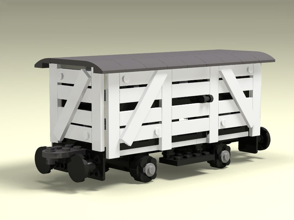 Lego Wooden loudered wagon