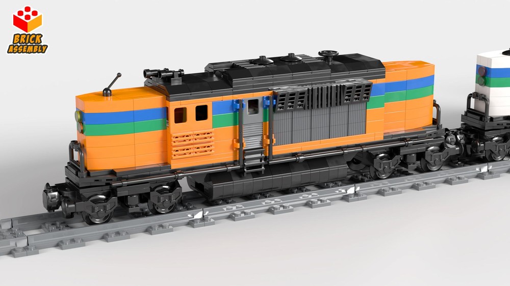 Lego E-FLOW INDUSTRIES Electric Locomotive