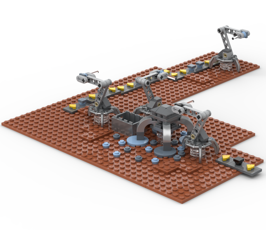 Lego The Burner Mining Drill
