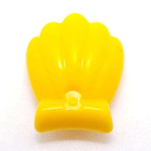 Lego Animal, Sea Life Set, Clam Shell Small / Bright Light Orange