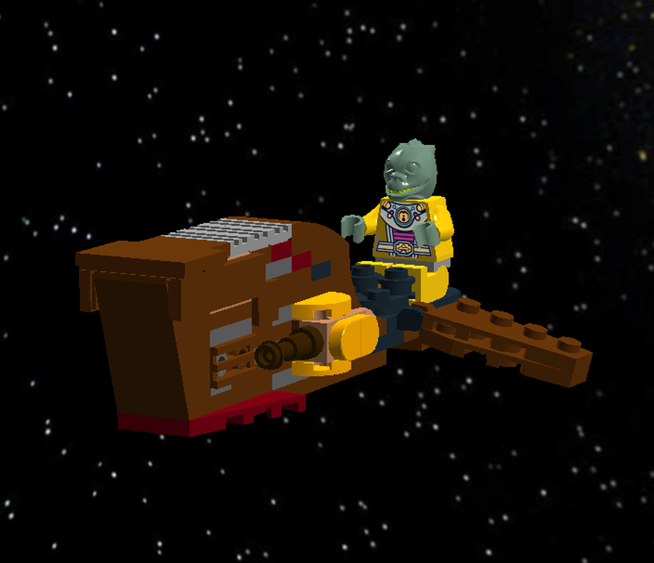 Lego Microfighter YV-666 Bossk's Hound's Tooth