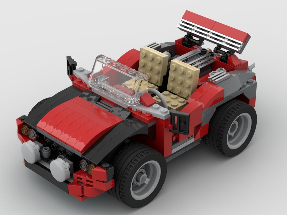 Lego Rally car