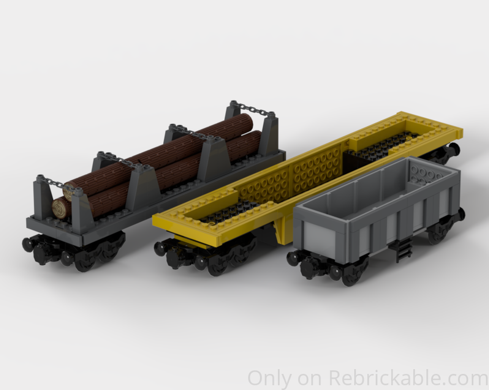 Lego Simple Cargo wagons