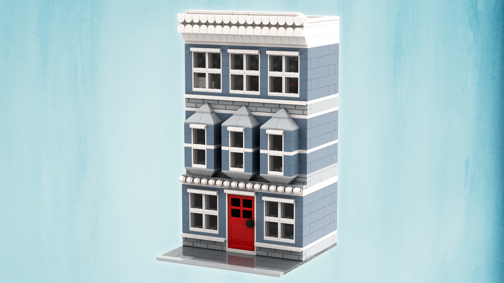 Lego Blue City House